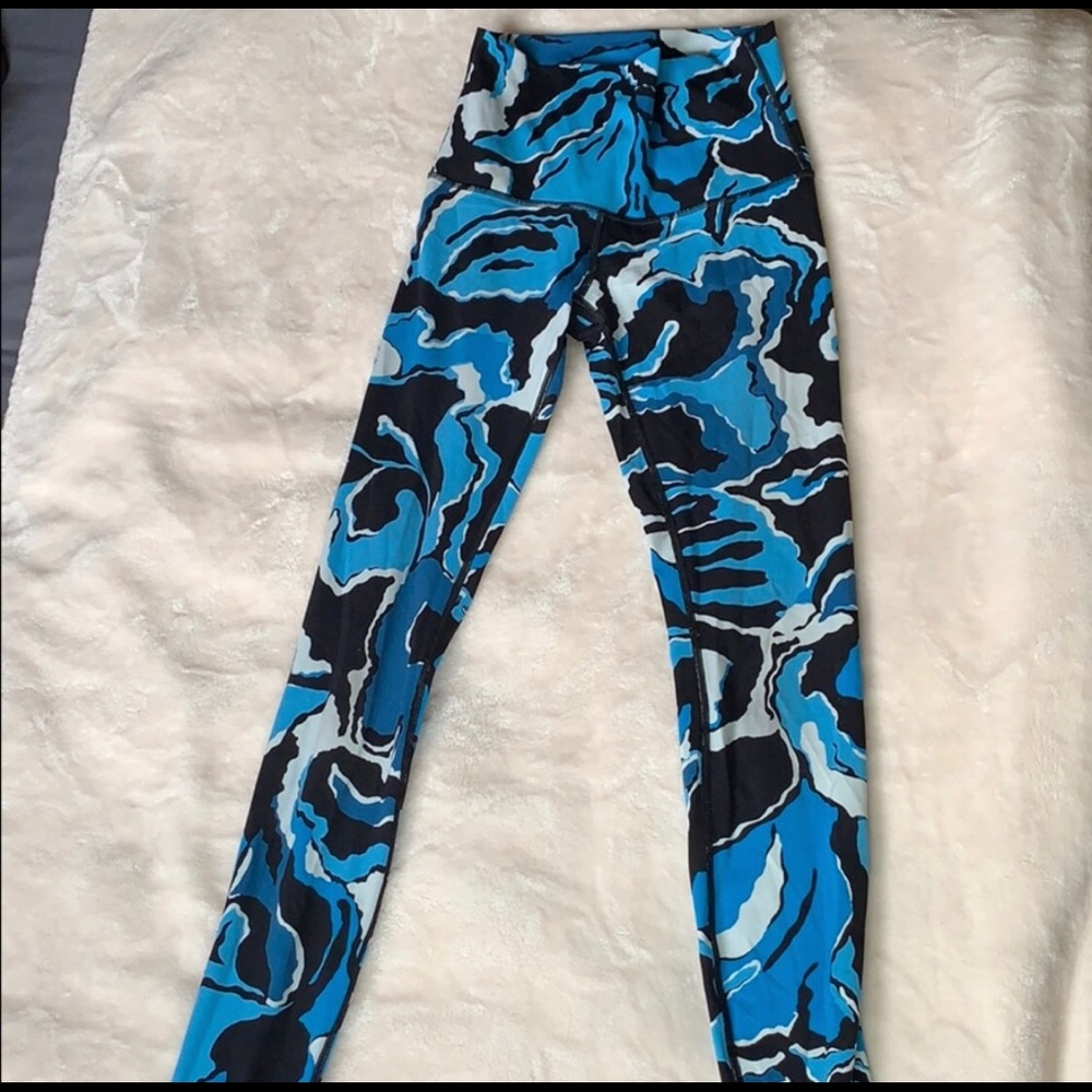 Lululemon wunder under boom bloom high rise